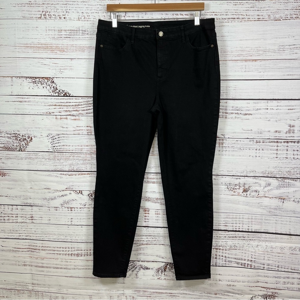 Talbots Black Flawless High Waist Ankle Pants
